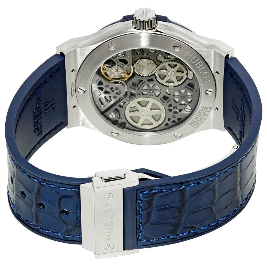 Hublot Classic Fusion Power Reserve 8 Days Titanium 45mm Men's Watch 516.NX.7170.LR