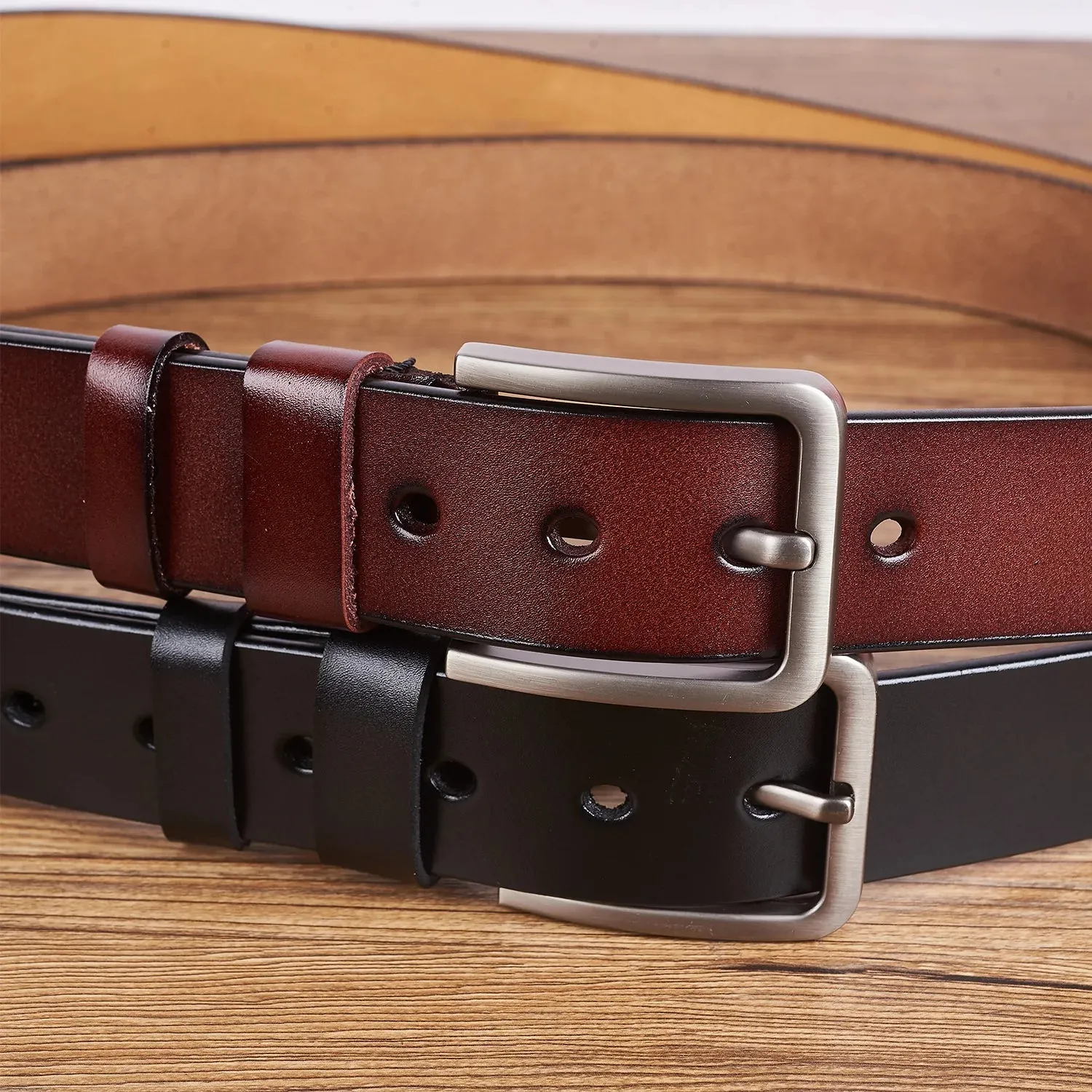 I Hope You Always Know How Hard You Work - Personalized Leather Belt