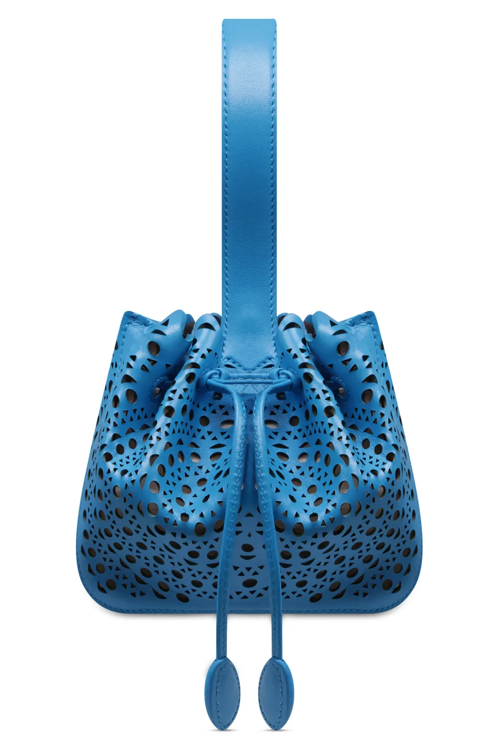 Iconic Wristlet Rose Marie Vienne Calfskin Bag | Turquoise