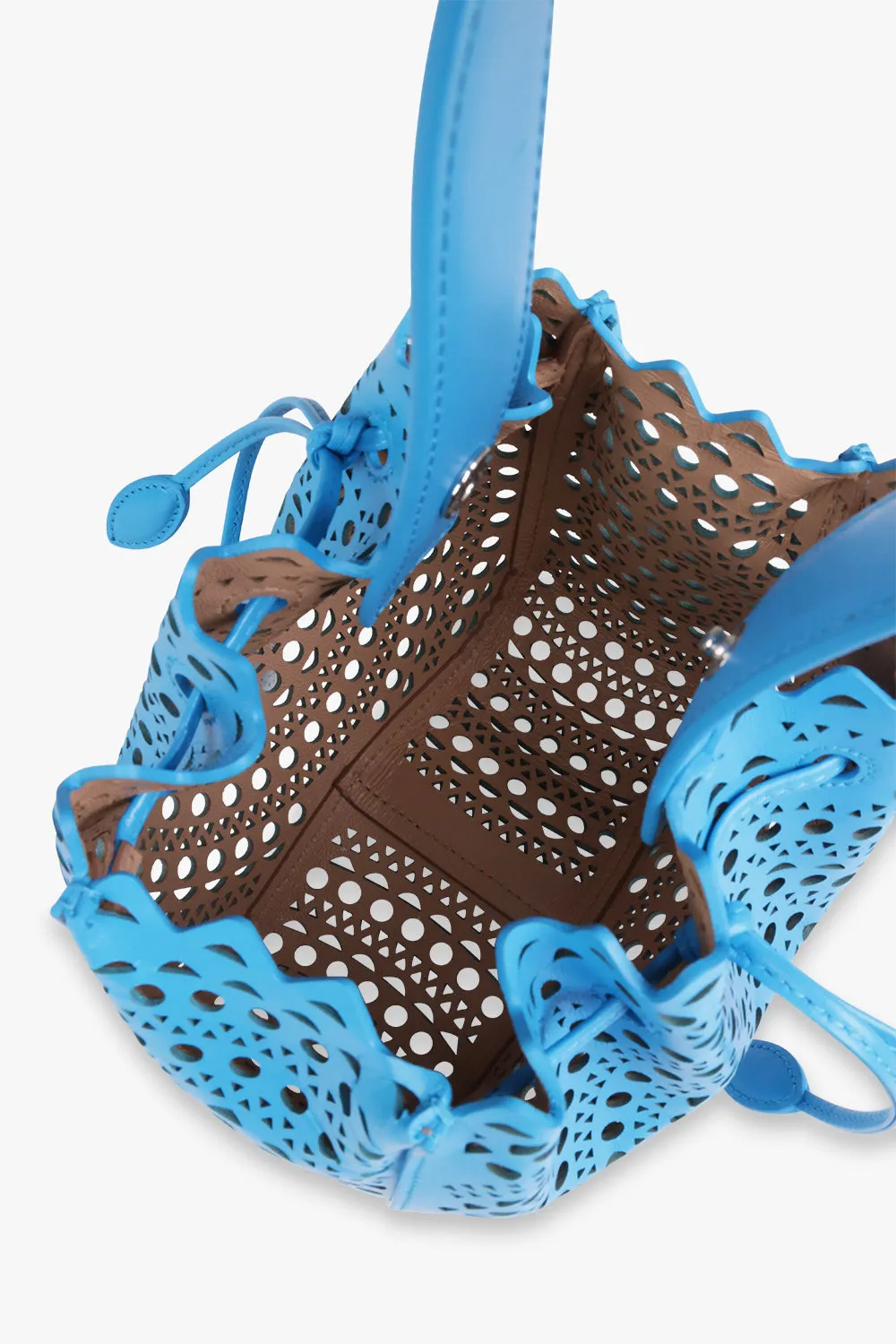 Iconic Wristlet Rose Marie Vienne Calfskin Bag | Turquoise