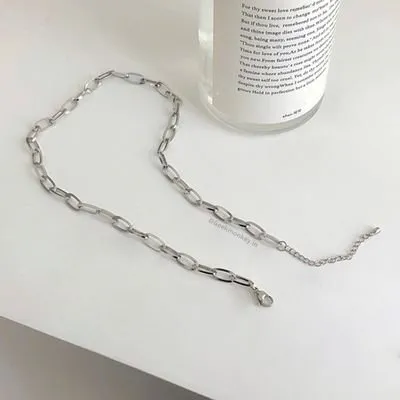 Interconnected Chain Necklace