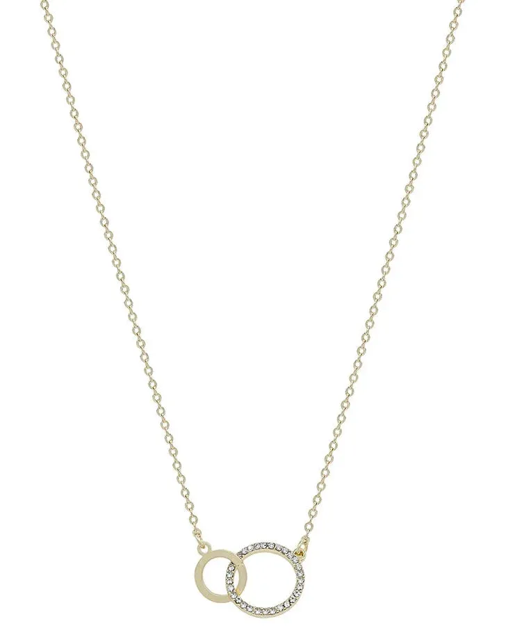 Interlocking Circles Necklace