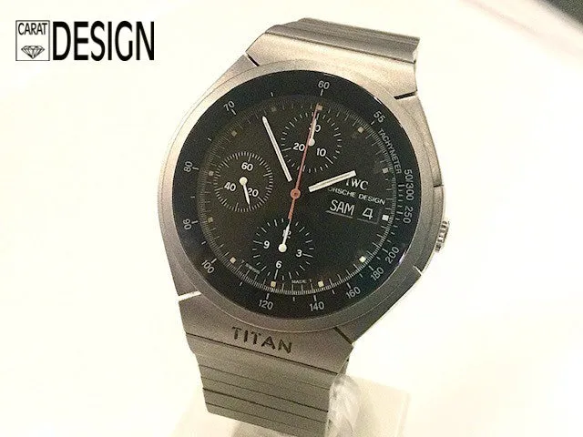 IWC Porsche Design black dial 42mm
