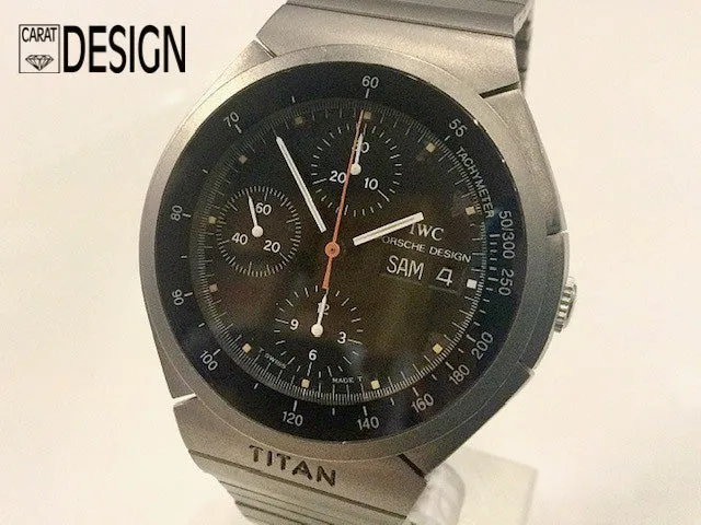 IWC Porsche Design black dial 42mm