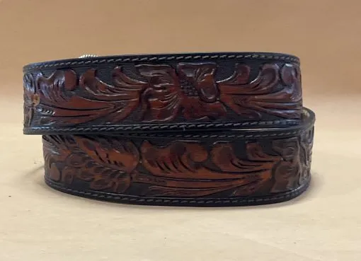 JUSTIN TOOLED SADDLERS CHOICE WESTERN BELT