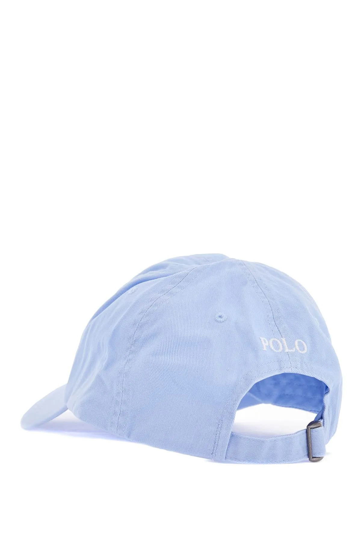 light blue cotton hat with horse logo 710667709082 OFFICE BLUE