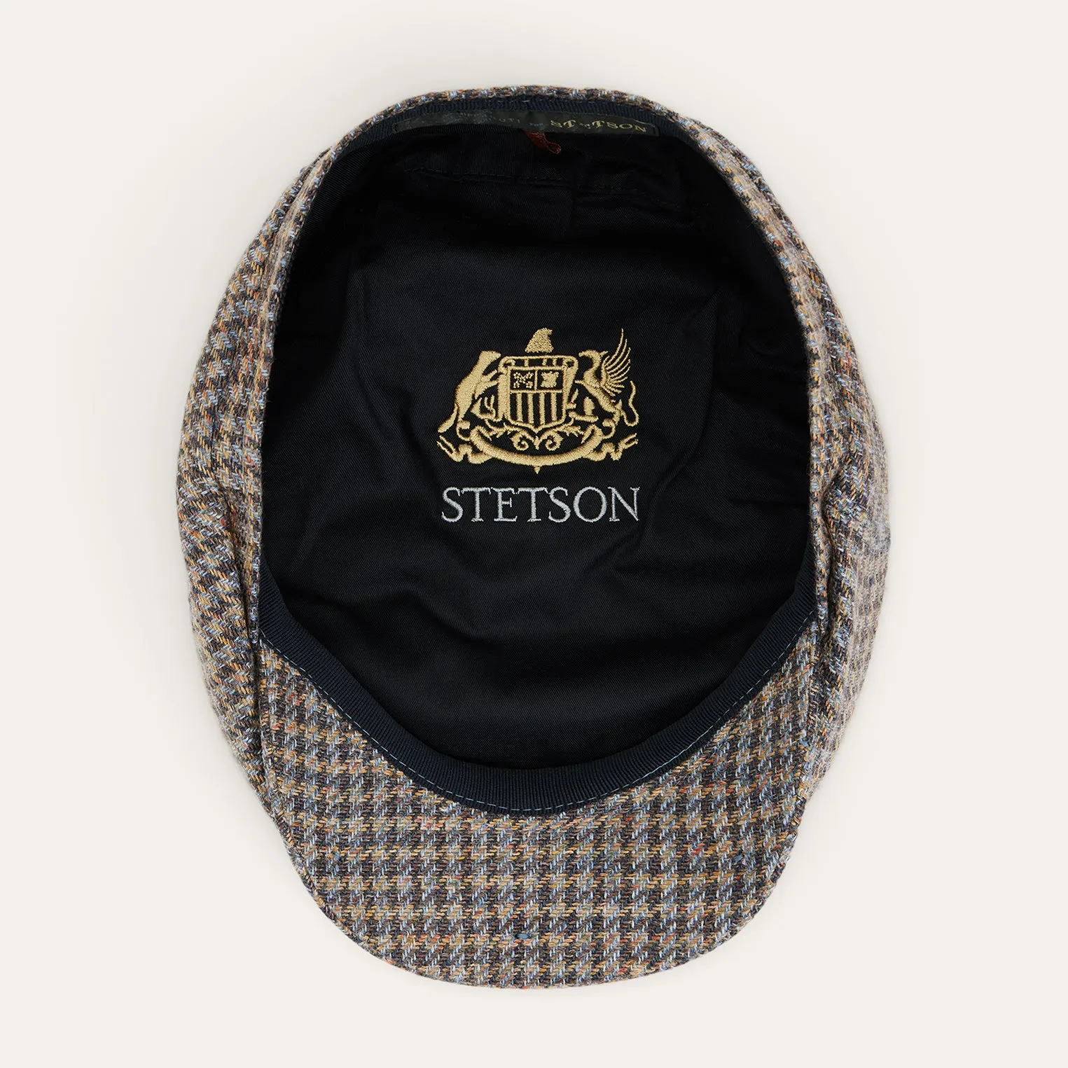 Linen/Cotton Houndstooth Hatteras
