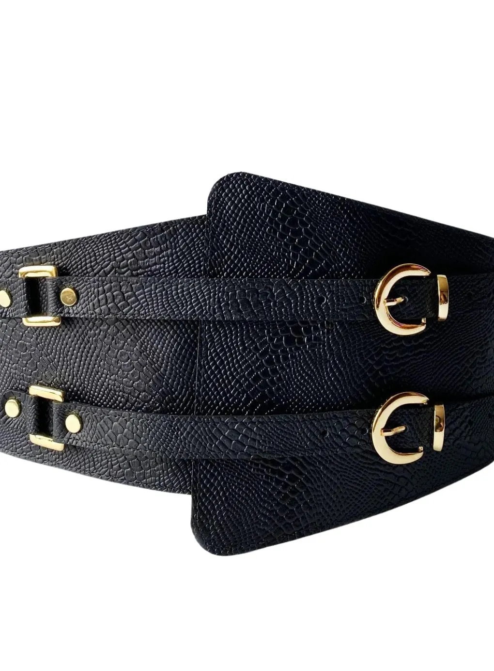 Malaga Wide Leather Belt