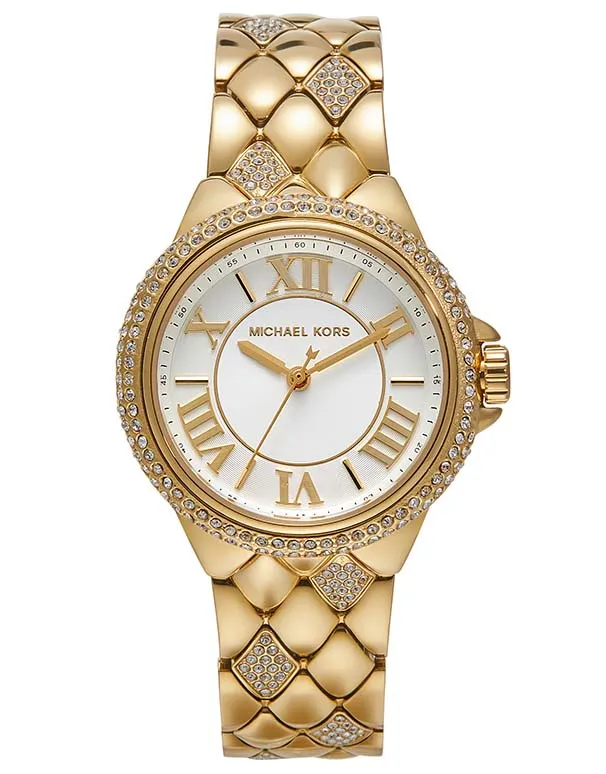 Michael Kors - Camille Three-Hand Gold-Tone Stainless Steel Watch - MK4801 - 788293