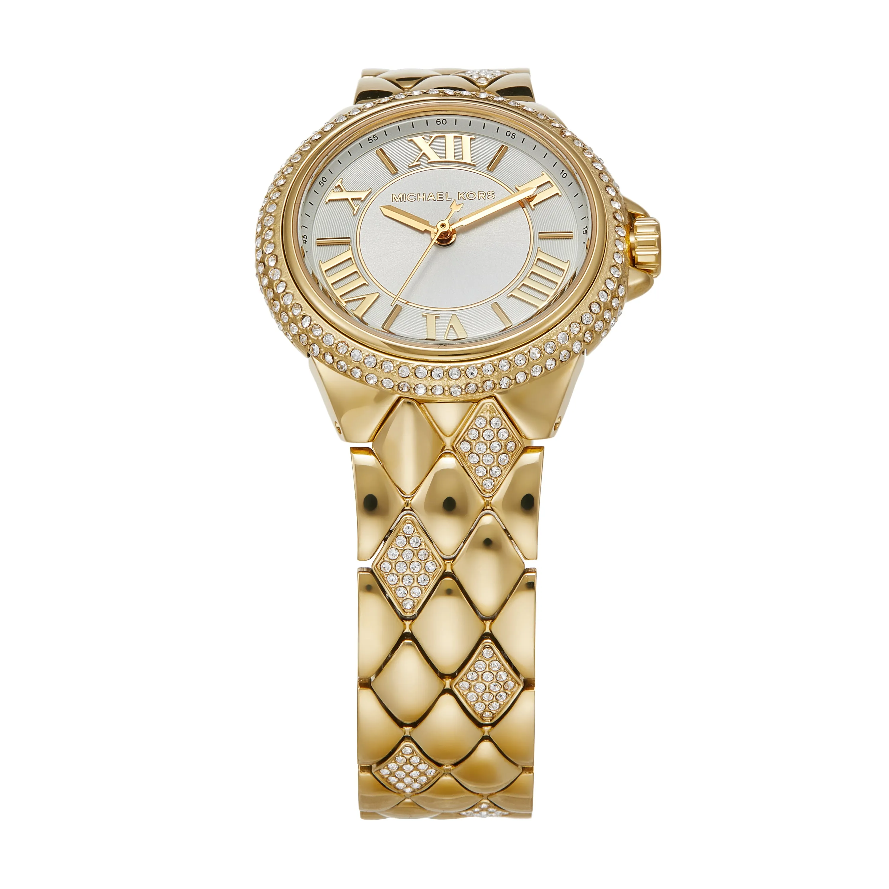 Michael Kors - Camille Three-Hand Gold-Tone Stainless Steel Watch - MK4801 - 788293