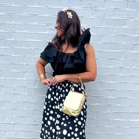 Minx -Ring Ring Wristlet- Gold