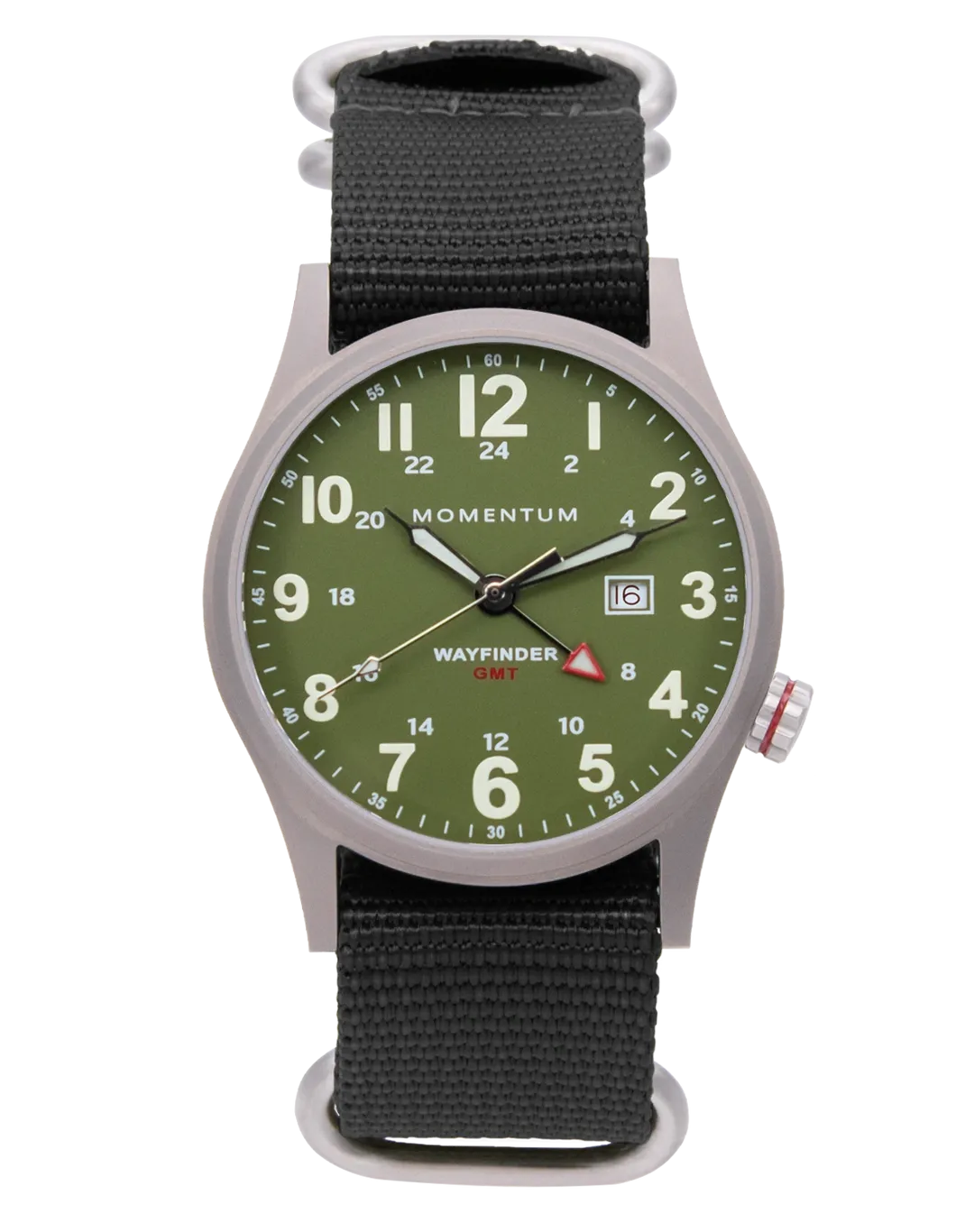 Momentum Wayfinder GMT Quartz 40mm Mens Watch