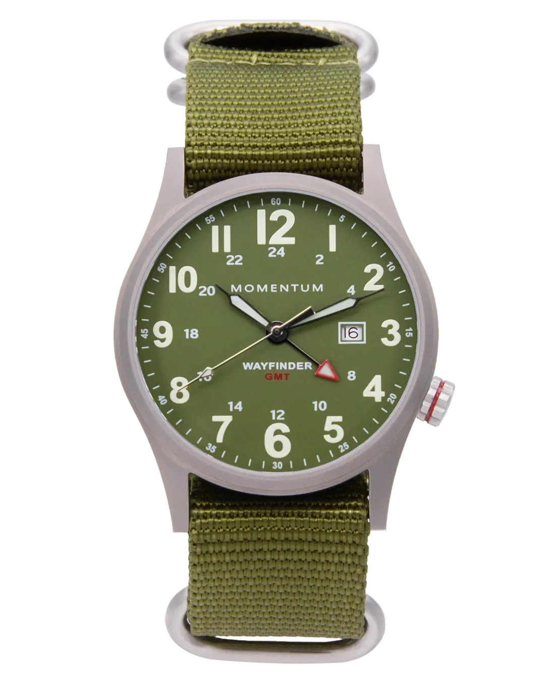 Momentum Wayfinder GMT Quartz 40mm Mens Watch