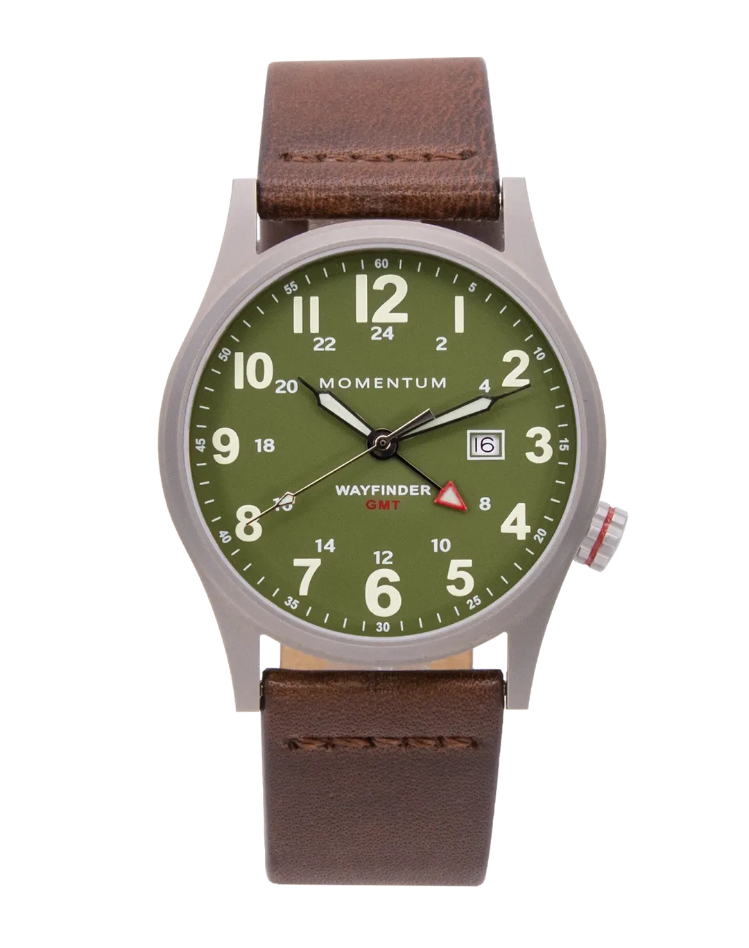 Momentum Wayfinder GMT Quartz 40mm Mens Watch