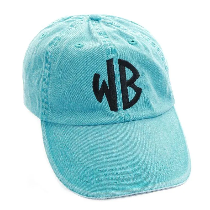 Monogrammed Baseball Hat - Assorted Colors