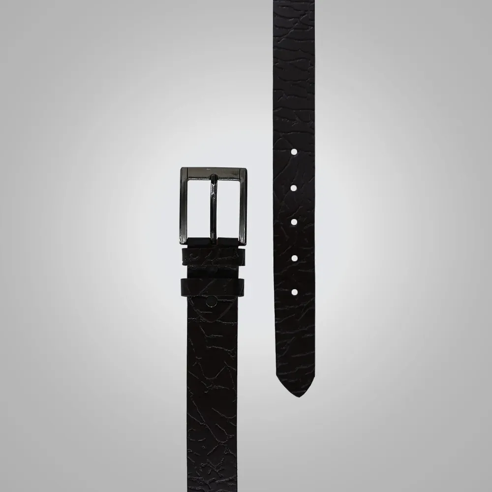 New Black Men Handmade leather belt