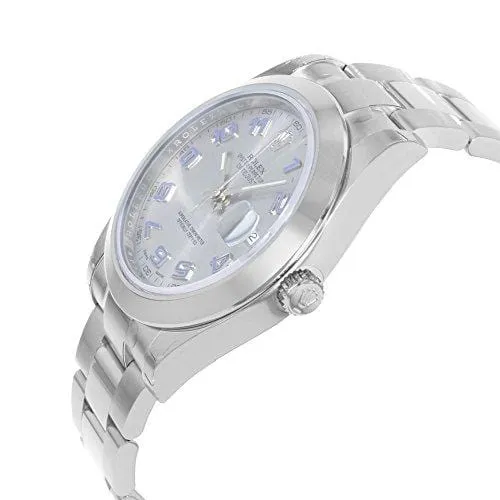NEW Rolex Datejust II Stainless Steel Grey Dial Mens watch 116300 GAO