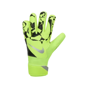 Nike GK Junior Match Glove (Volt/Black/Metallic Silver)