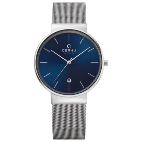 Obaku Klar Cyan Men's Wristwatch