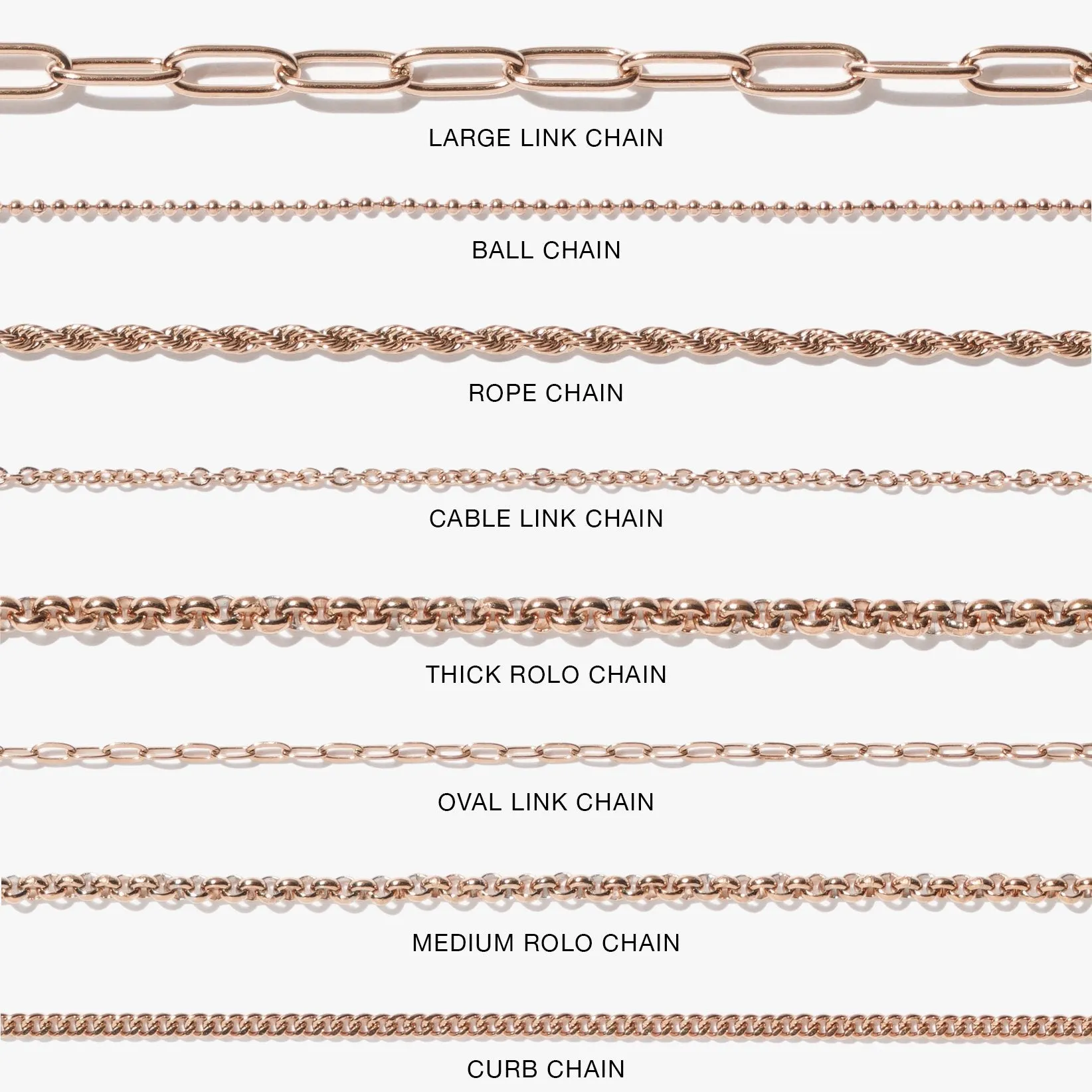 Oval Link Chain