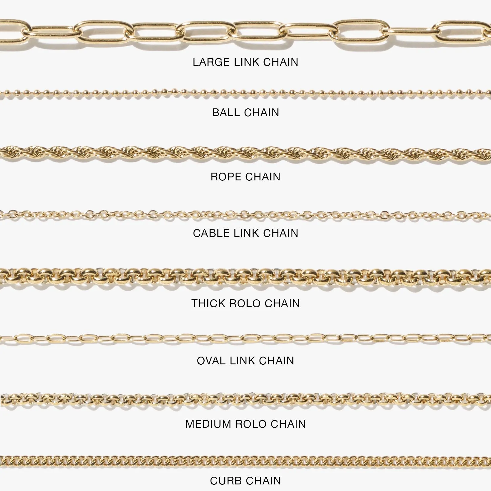 Oval Link Chain