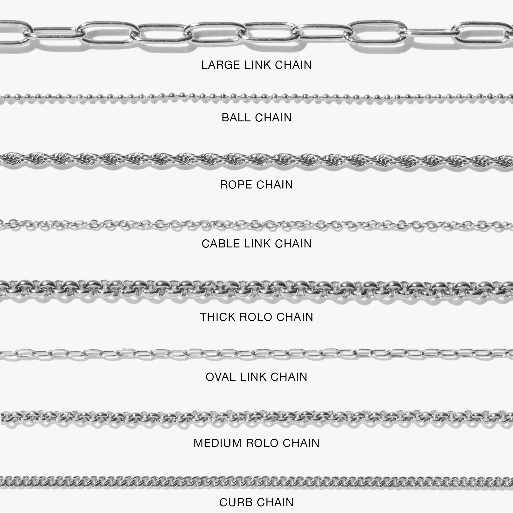 Oval Link Chain