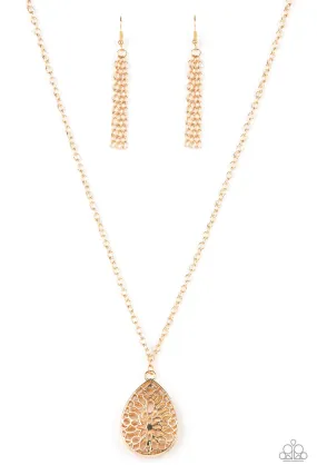 Paparazzi Garden Estate - Gold Necklace