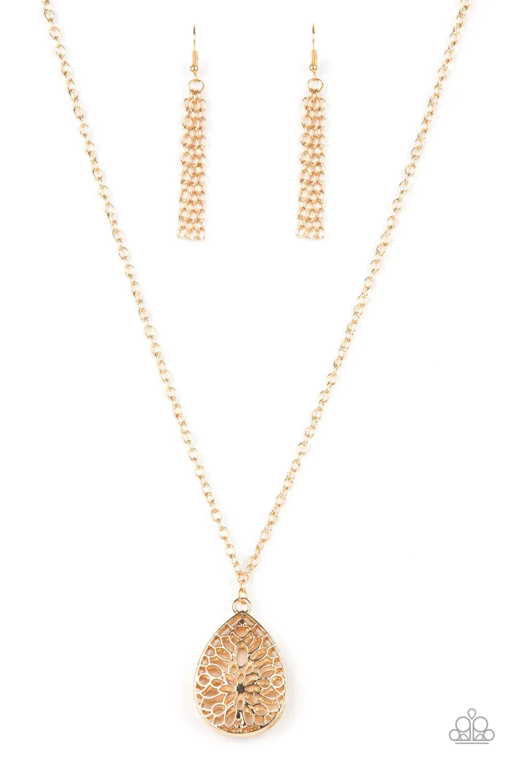 Paparazzi Garden Estate - Gold Necklace