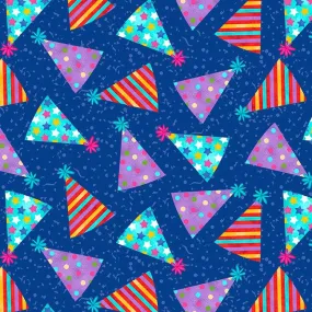 PartyLine Blue Party Hats