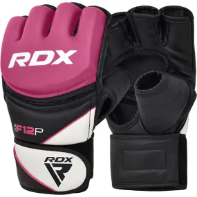 RDX F12 MMA Grappling Gloves - Pink