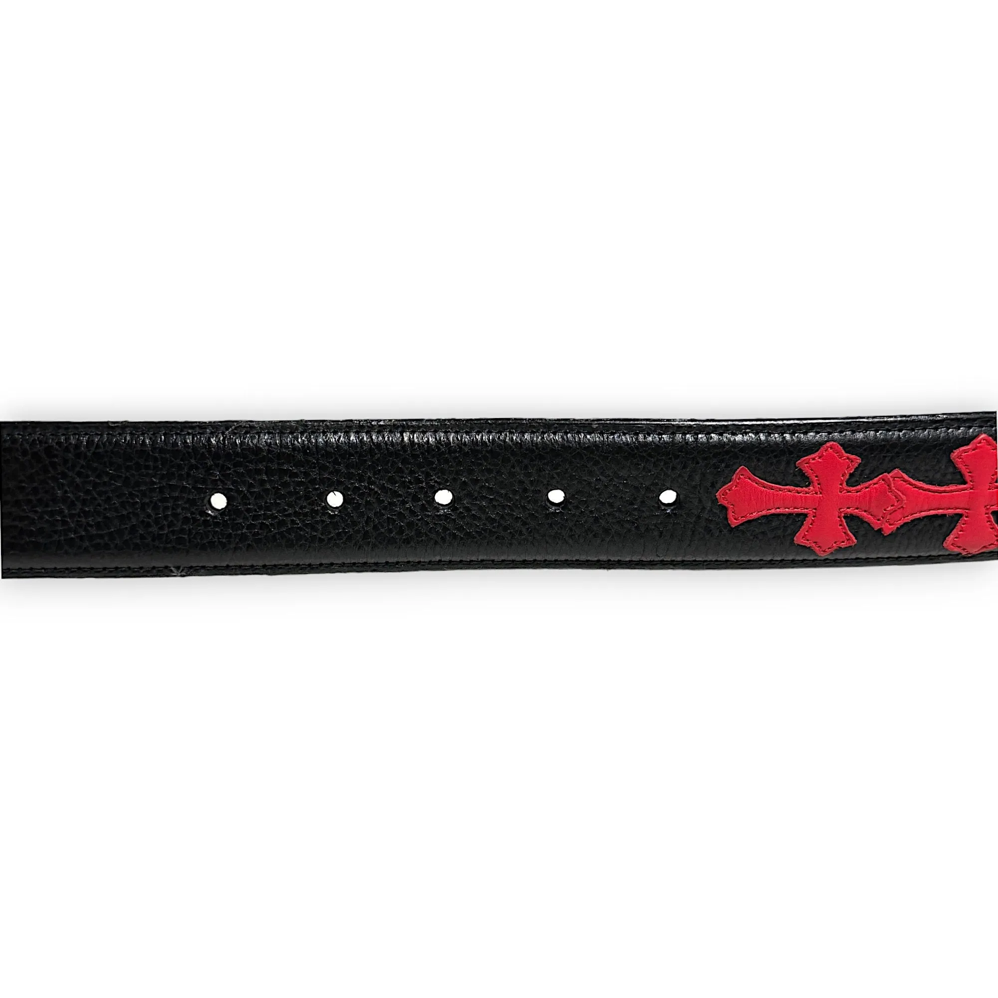 Red Cross Patch Belt Strap