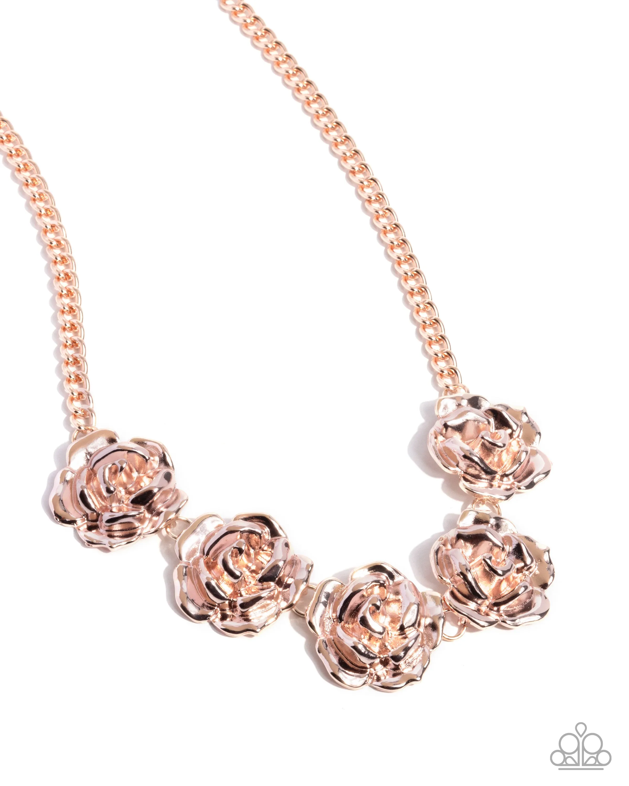 Refreshing Roses -  Rose Gold Paparazzi Accessories