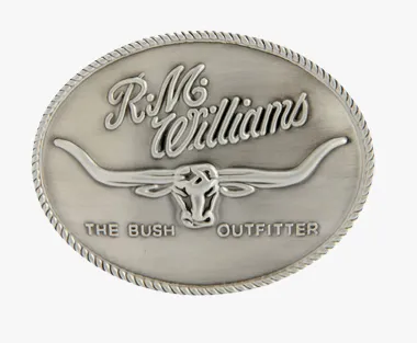 RM Williams Logo Buckle