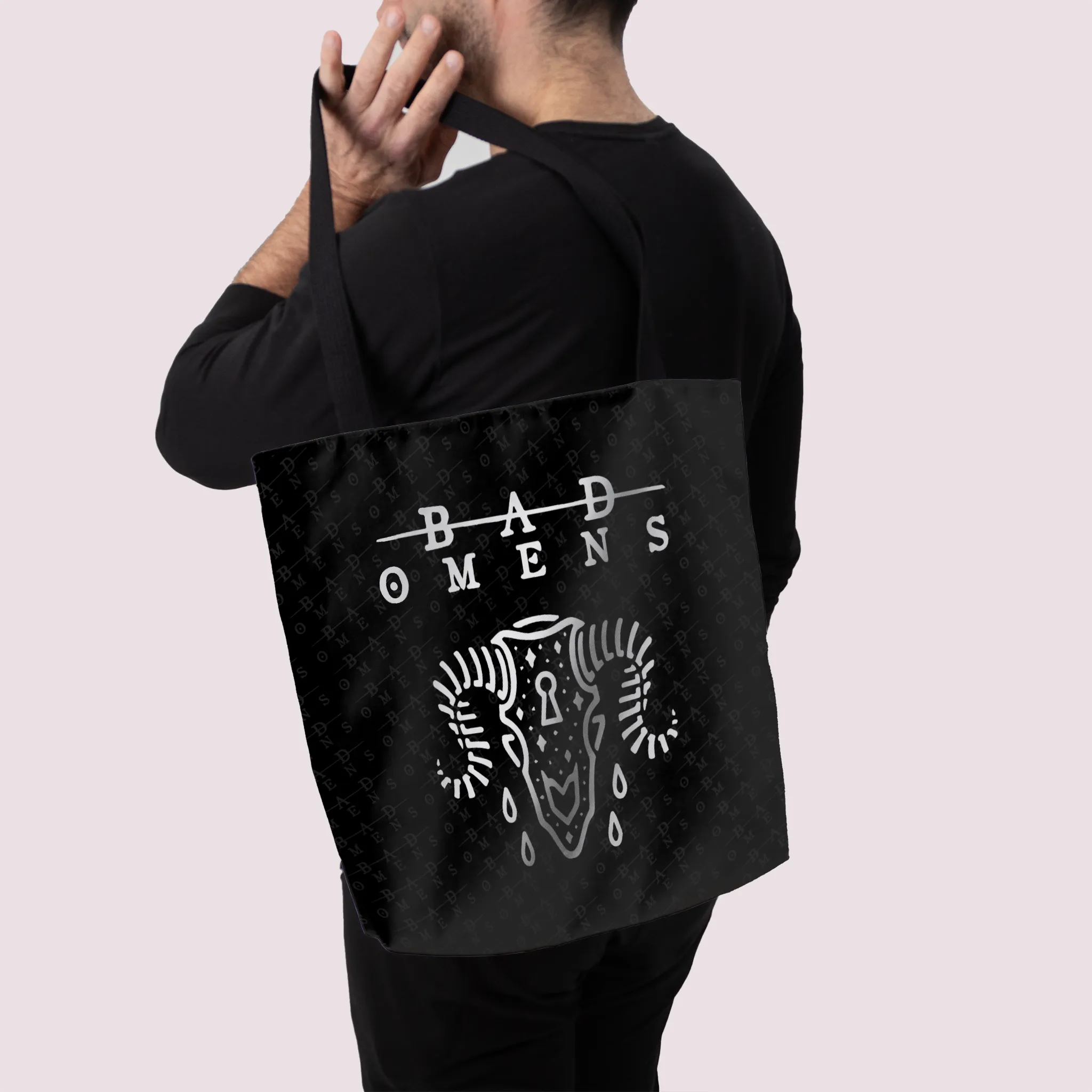 Rocksax Bad Omens Shopper Tote - Ramskull
