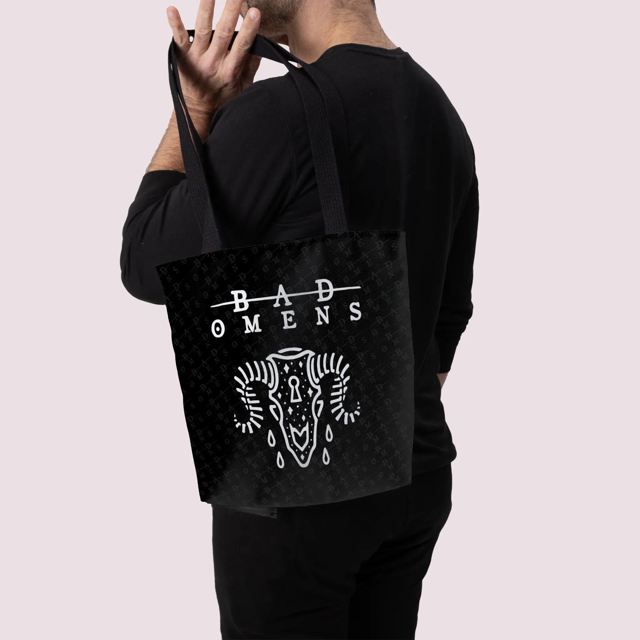 Rocksax Bad Omens Shopper Tote - Ramskull