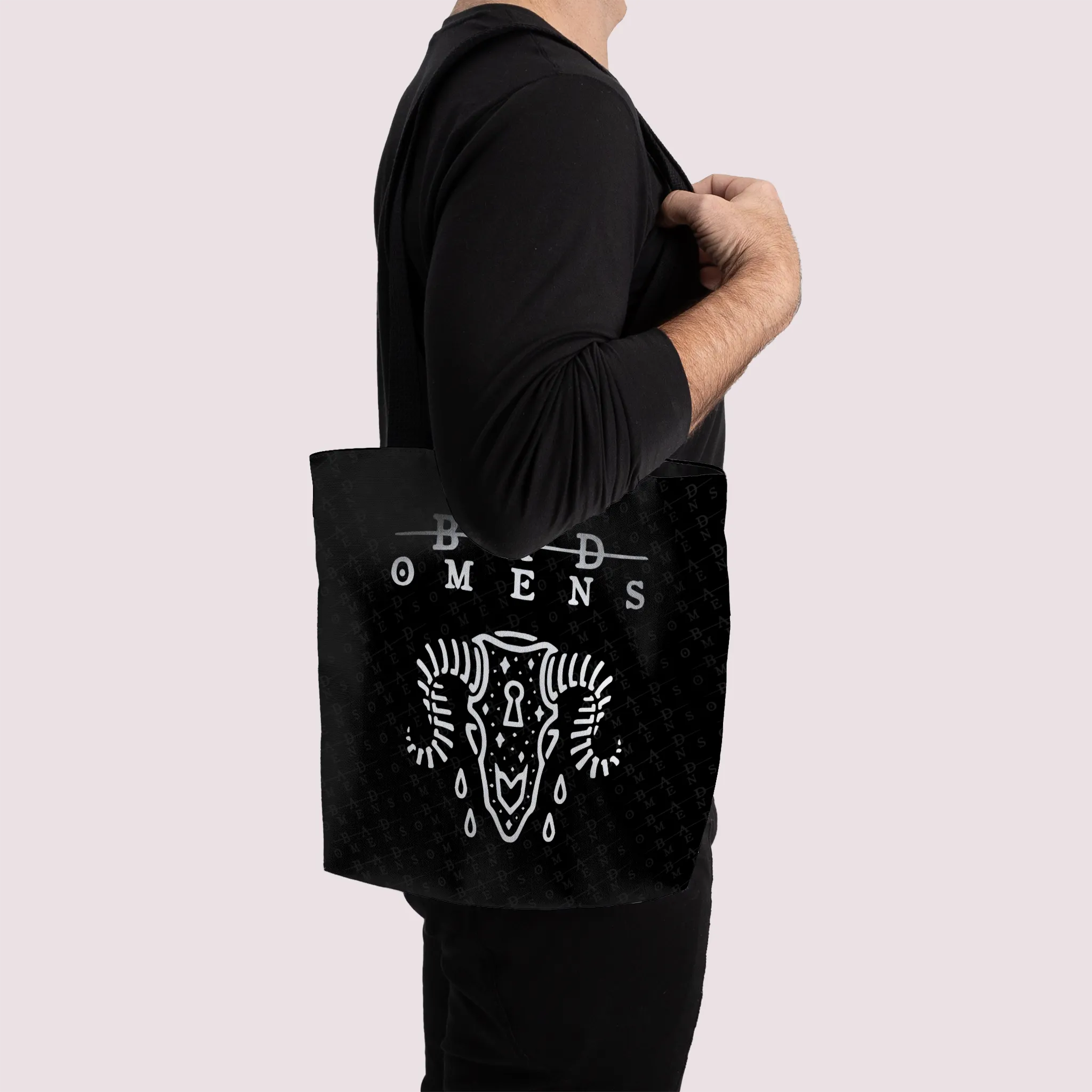 Rocksax Bad Omens Shopper Tote - Ramskull