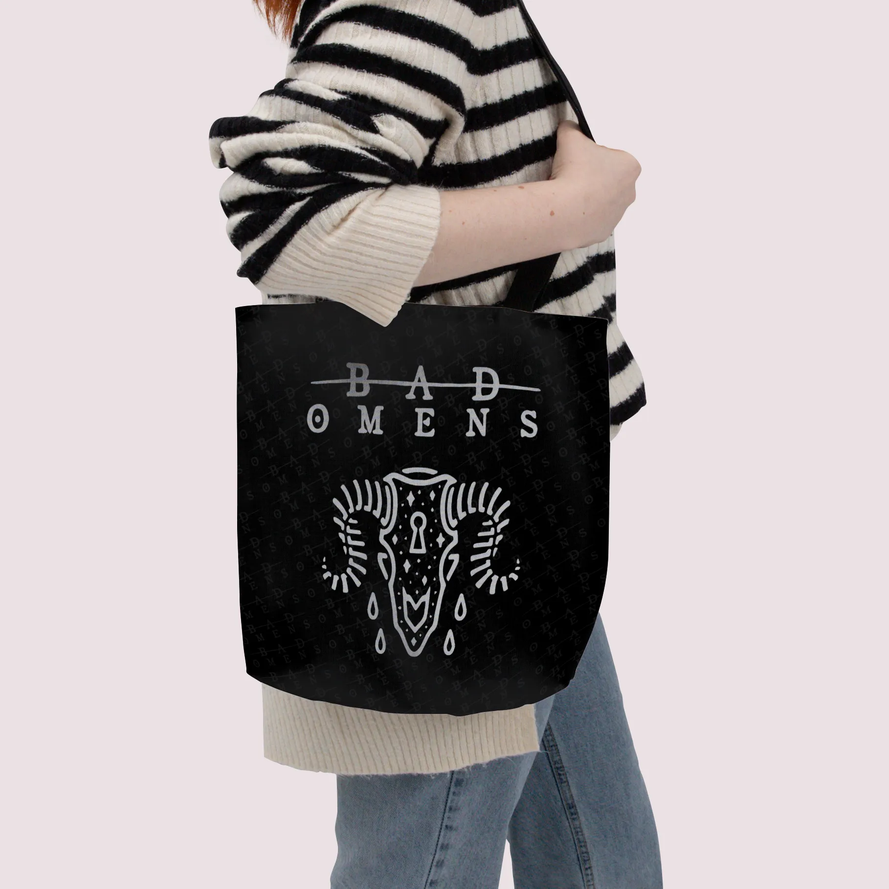 Rocksax Bad Omens Shopper Tote - Ramskull