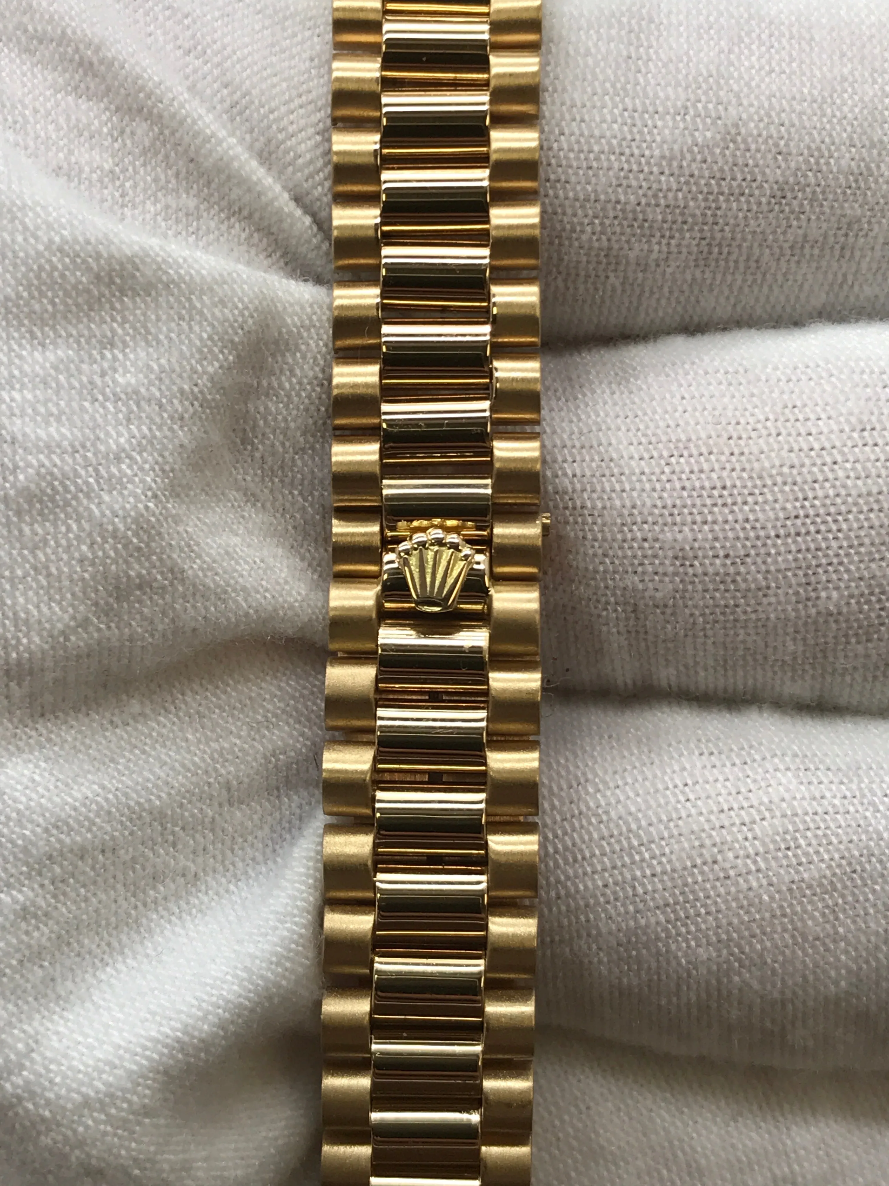 Rolex Datejust 26mm Custom Bracelet 6917 Champagne Dial Automatic Women's Watch