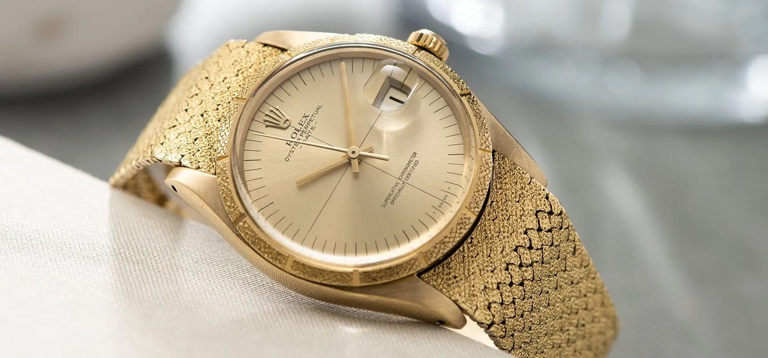 Rolex Zephyr Date 1510 Yellow Gold