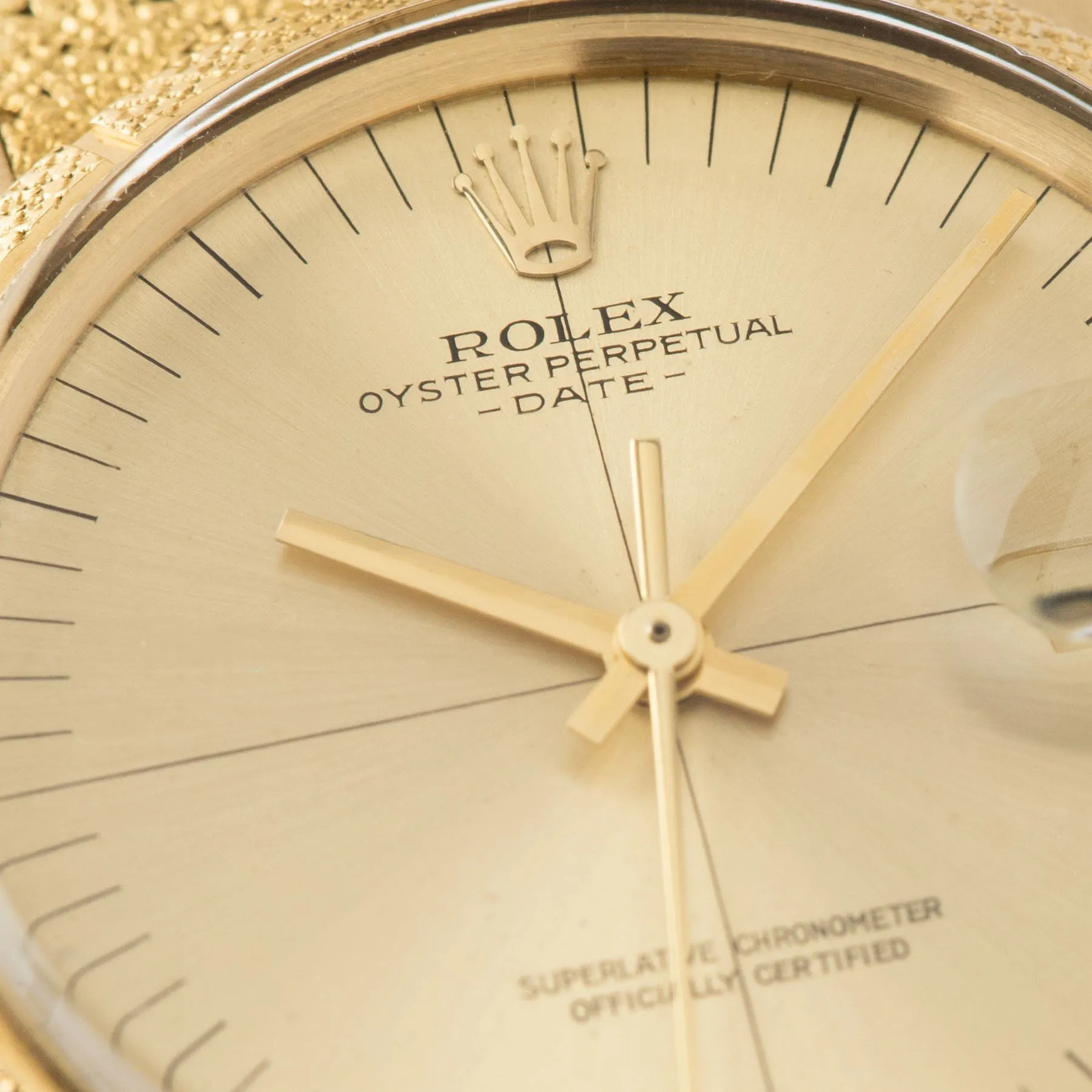 Rolex Zephyr Date 1510 Yellow Gold