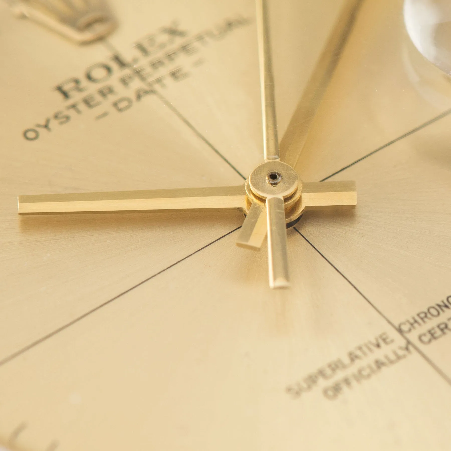 Rolex Zephyr Date 1510 Yellow Gold
