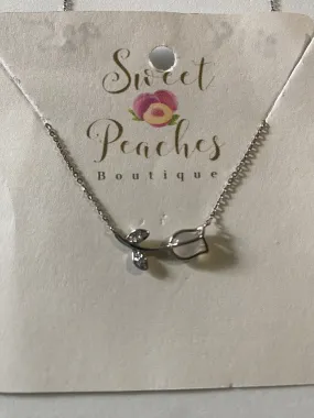 Rose necklace