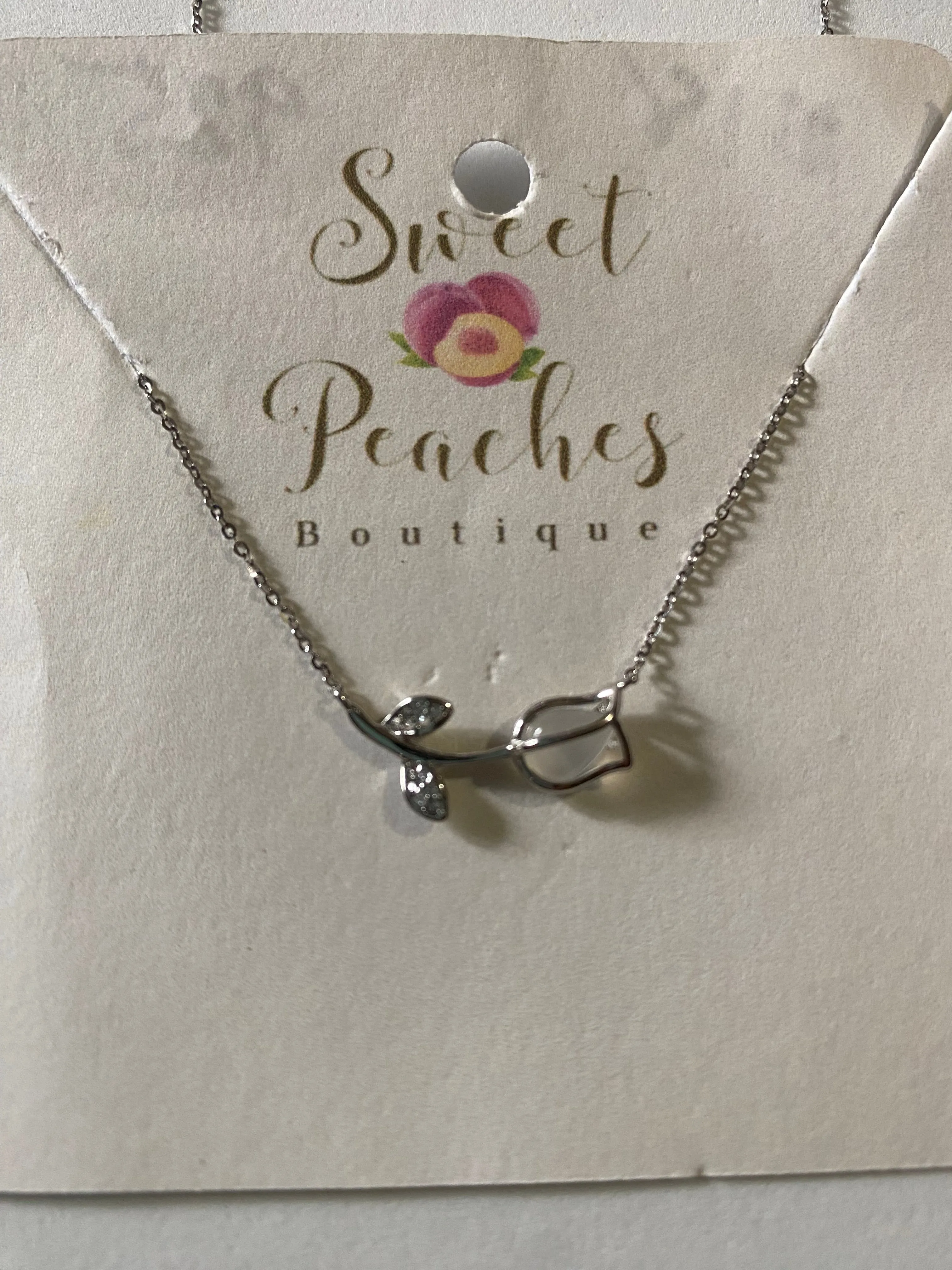 Rose necklace
