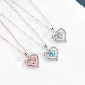 S925 Sterling Silver Women's Fashion Pendant Necklace