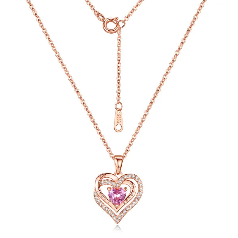 S925 Sterling Silver Women's Fashion Pendant Necklace