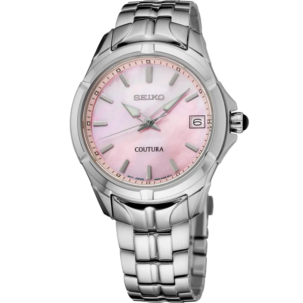 Seiko Coutura 34mm Quartz Watch, SUR585