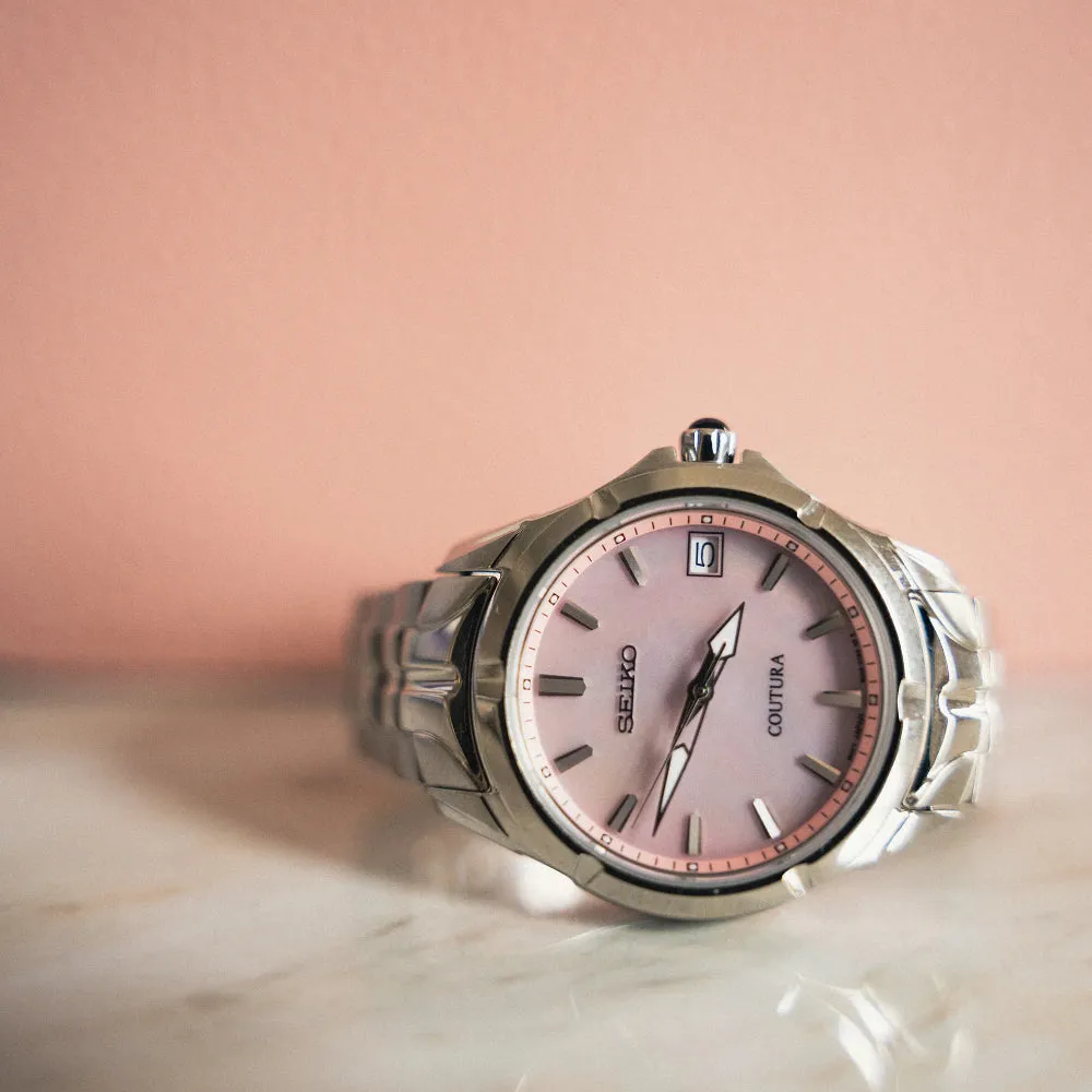 Seiko Coutura 34mm Quartz Watch, SUR585