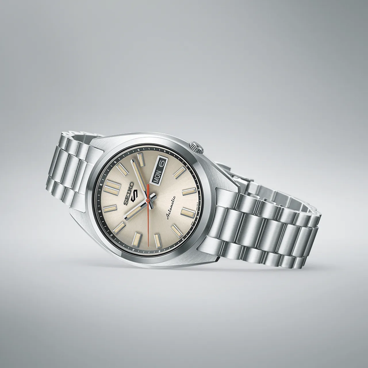 Seiko - SRPK91K Seiko 5 Sports SNXS ‘Beige Chinos’ Classic Sports Automatic Watch