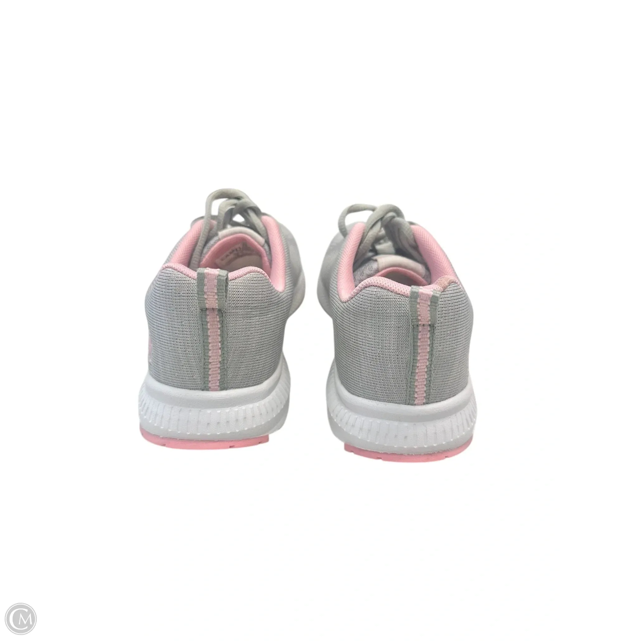 Shoes Athletic By Clothes Mentor In Grey & Pink, Size: 8