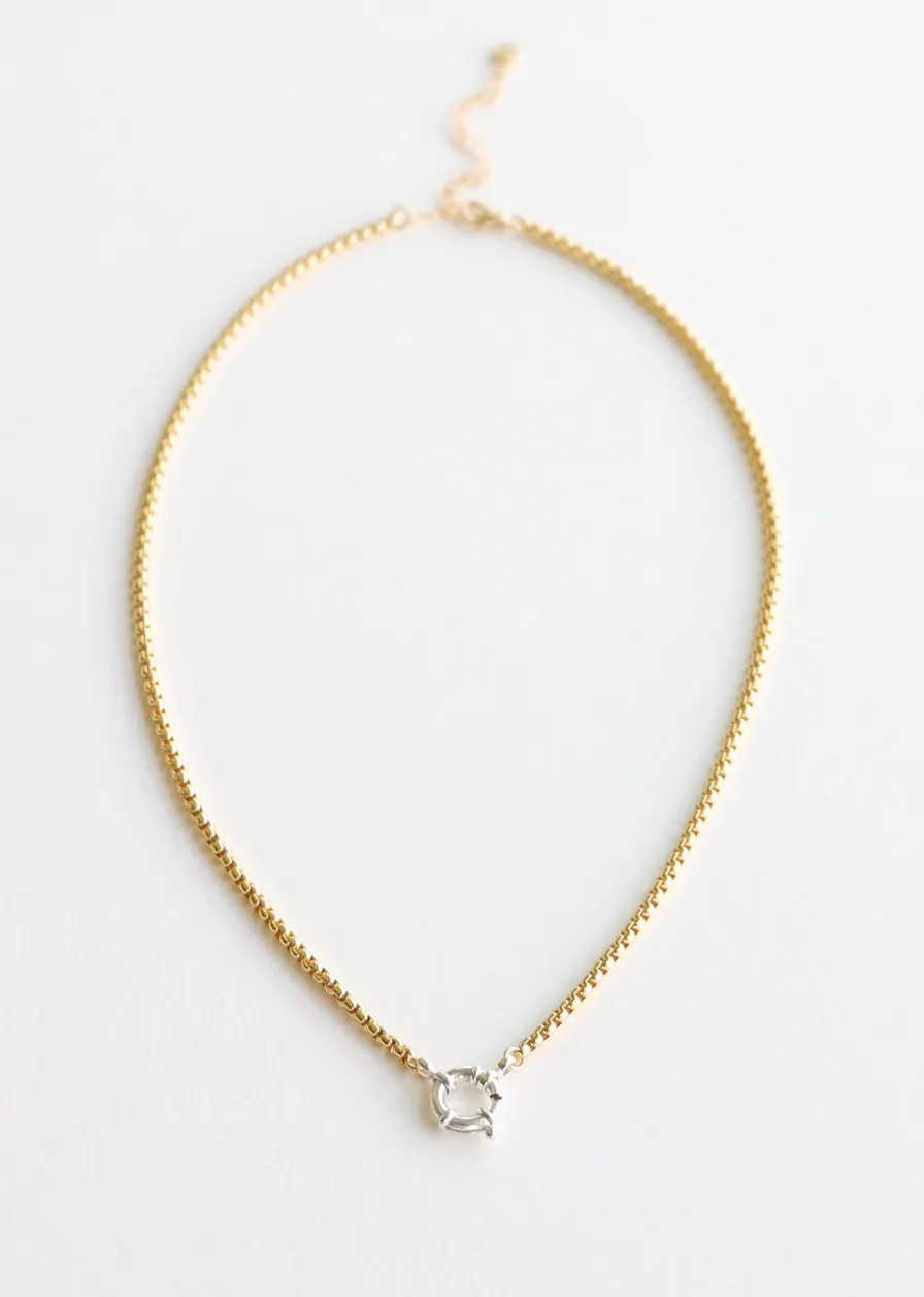 Silver   Gold Chain